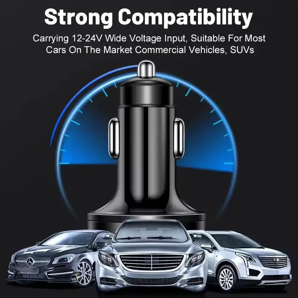 300W USB-C Fast Car Charger