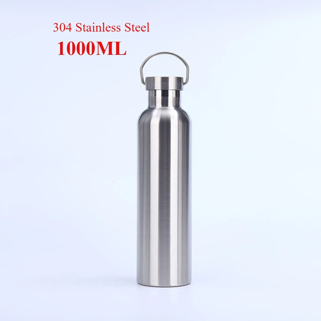 Title: Stainless Steel Water Bottle – Insulated Leakproof Bottle for Sports, Travel & Everyday Use (1L)