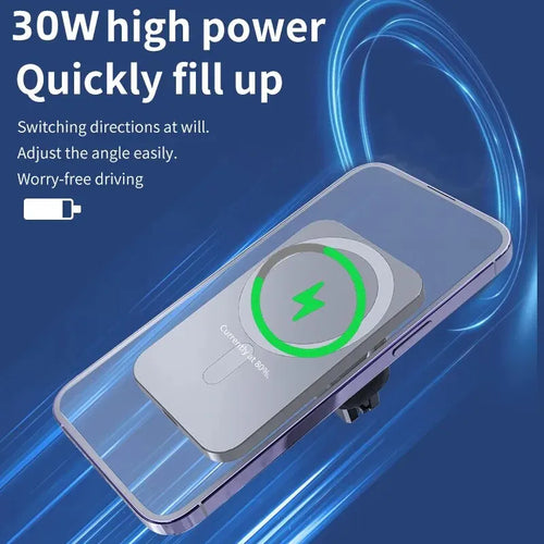 MagSafe Magnetic wireless Car Charger 15W