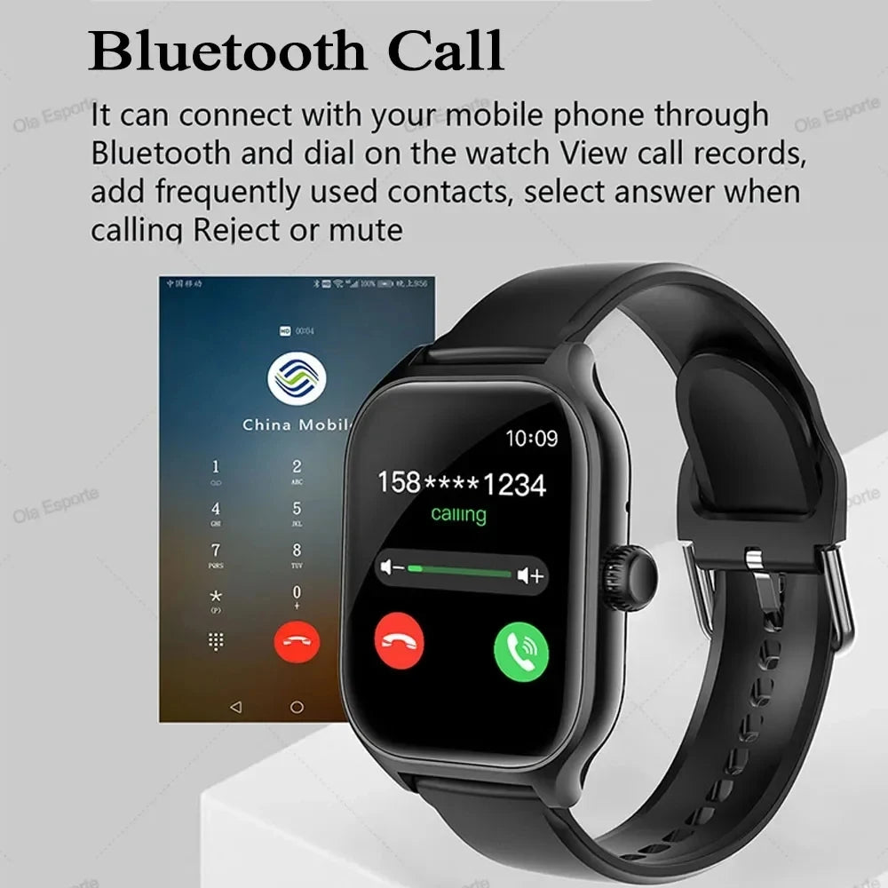 Title:
1.83" HD Smart Watch with Bluetooth Calling – Fitness Tracker for Android & iPhone