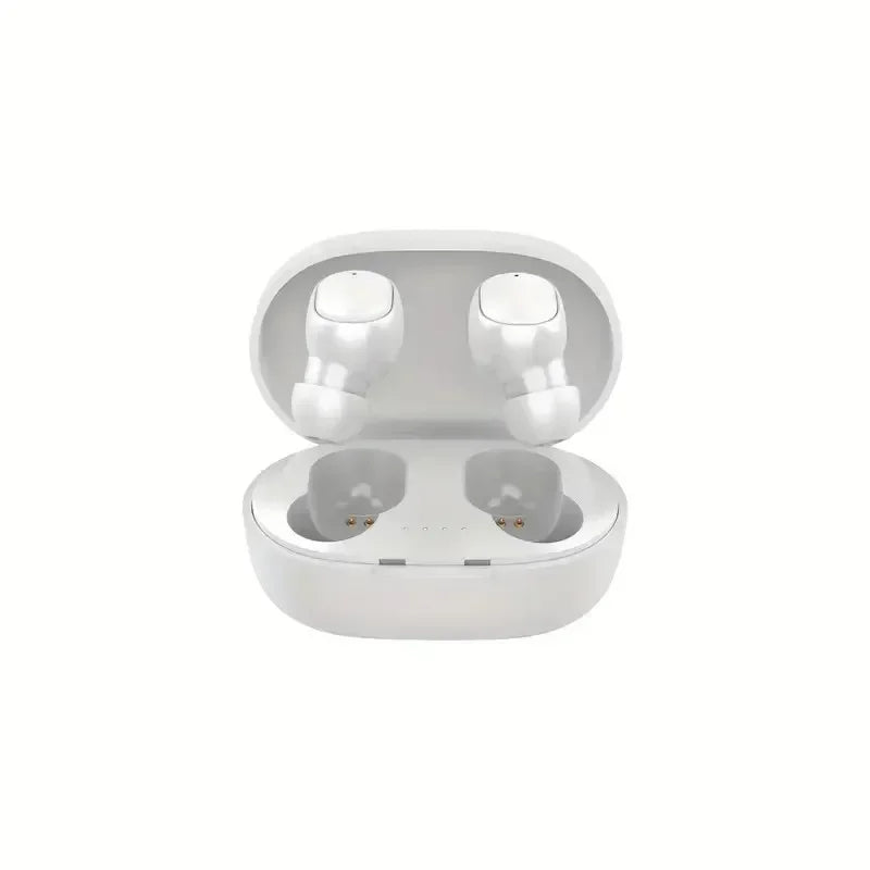 A6S TWS Wireless Bluetooth Earbuds – Hi-Fi Stereo Sound, Noise Reduction & Charging Case