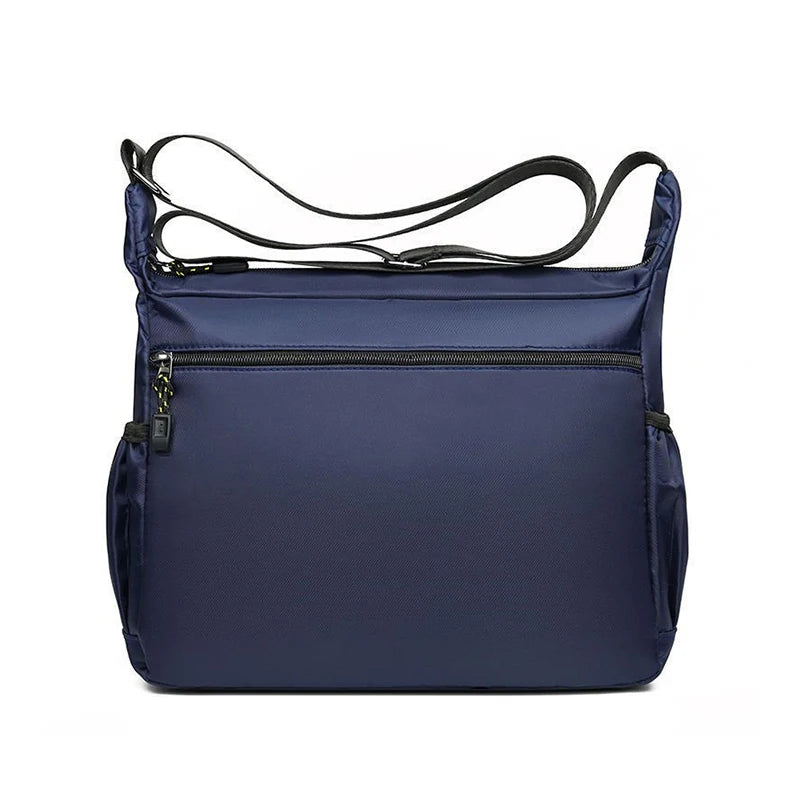 Men's Crossbody Messenger Bag – Multi-Pocket Shoulder Bag for Work, Travel & Everyday Use