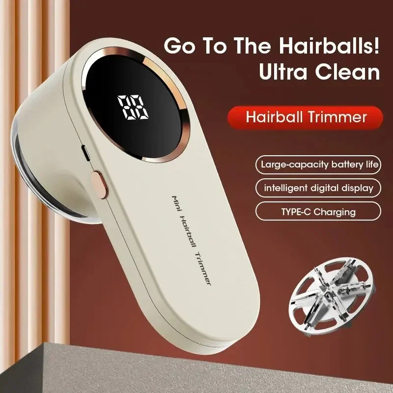 Title:
Electric Lint Remover – Rechargeable Fabric Shaver with Digital Display