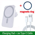 MagSafe Magnetic wireless Car Charger 15W