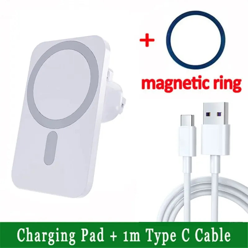 MagSafe Magnetic wireless Car Charger 15W