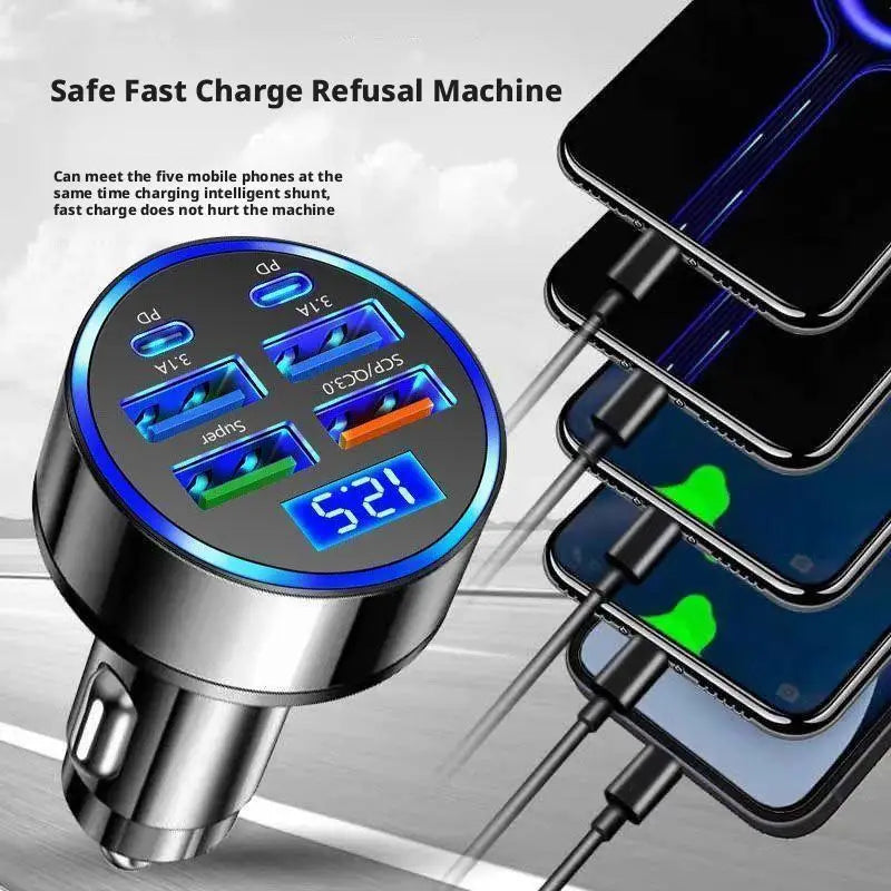 300W USB-C Fast Car Charger