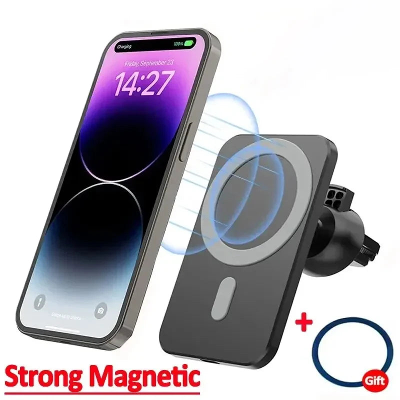 MagSafe Magnetic wireless Car Charger 15W