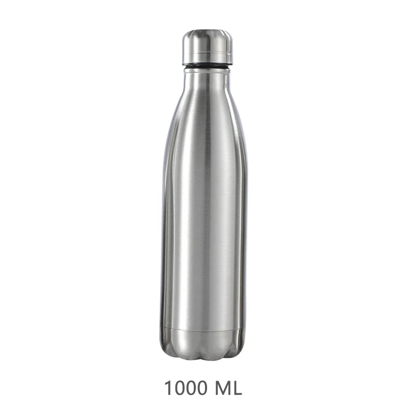 Title: Stainless Steel Water Bottle – Insulated Leakproof Bottle for Sports, Travel & Everyday Use (1L)