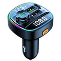 🚗 Bluetooth 5.0 FM Transmitter – Fast Charging & Hands-Free Calls