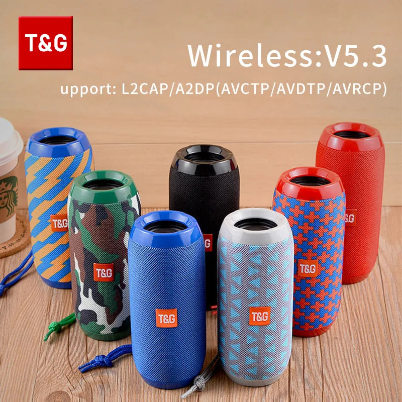 Title:
Portable Bluetooth Speaker TG117 – Waterproof Wireless Stereo Speaker