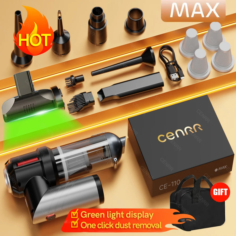 Title:
Cordless Handheld Car Vacuum Cleaner – Portable 2-in-1 Vacuum & Air Blower