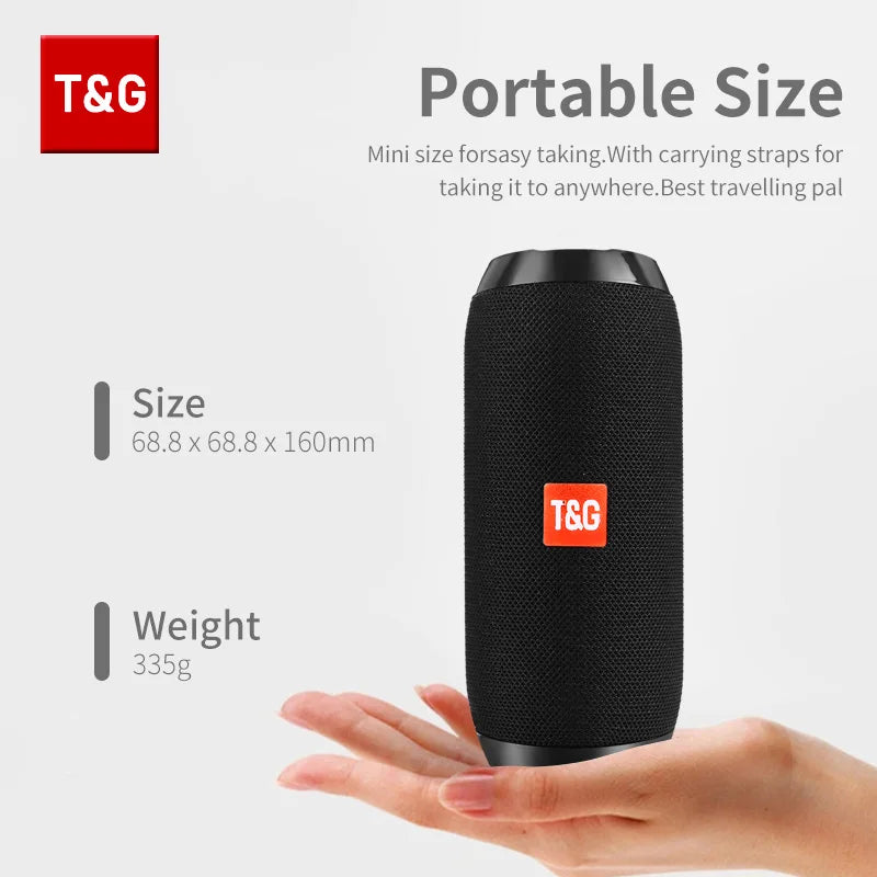 Title:
Portable Bluetooth Speaker TG117 – Waterproof Wireless Stereo Speaker