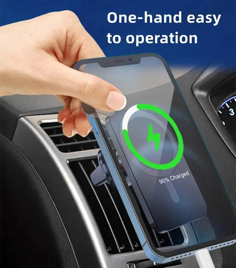 MagSafe Magnetic wireless Car Charger 15W