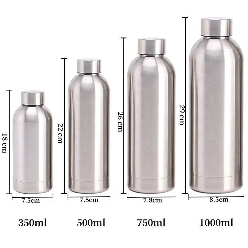 Title: Stainless Steel Water Bottle – Insulated Leakproof Bottle for Sports, Travel & Everyday Use (1L)