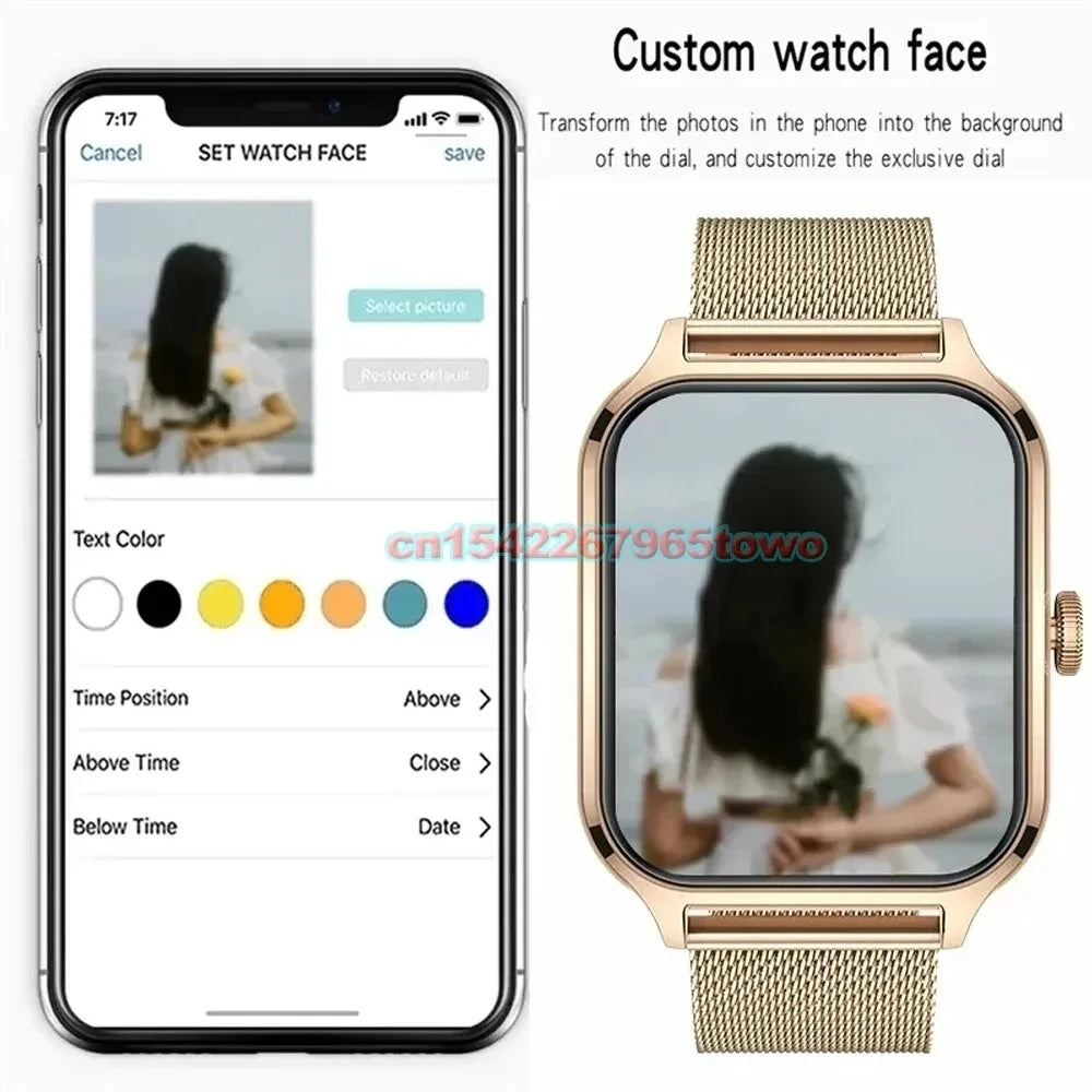 Title:
1.83" HD Smart Watch with Bluetooth Calling – Fitness Tracker for Android & iPhone
