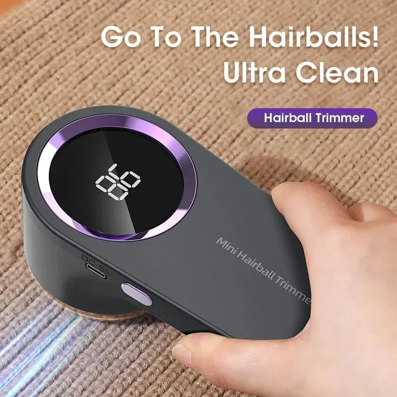 Title:
Electric Lint Remover – Rechargeable Fabric Shaver with Digital Display