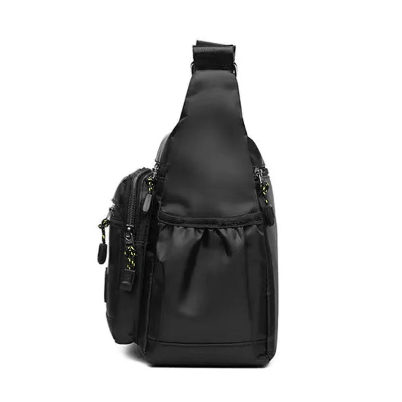 Men's Crossbody Messenger Bag – Multi-Pocket Shoulder Bag for Work, Travel & Everyday Use