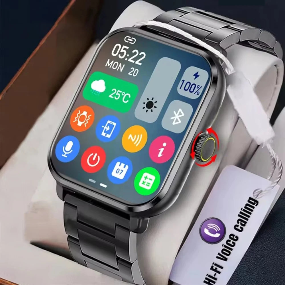 Title:
1.83" HD Smart Watch with Bluetooth Calling – Fitness Tracker for Android & iPhone